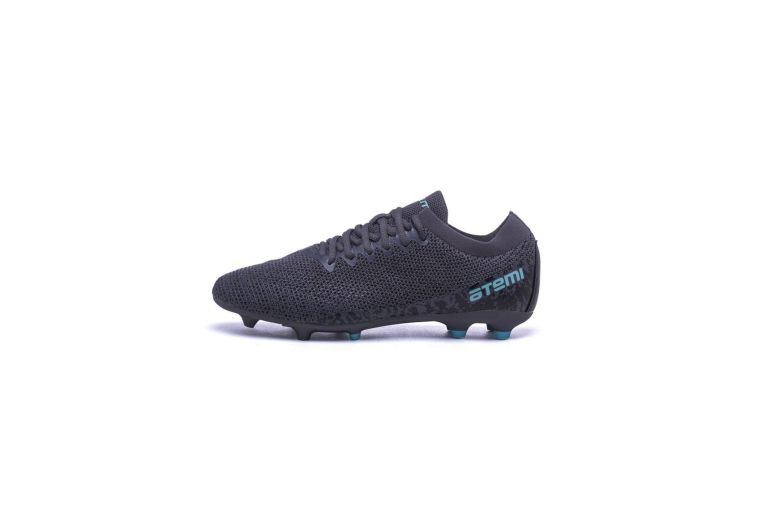 Бутсы футбольные Atemi MSR JUNIOR SBA-003 серый\бирюзовый фото 9