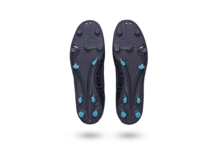 Бутсы футбольные Atemi MSR JUNIOR SBA-003 серый\бирюзовый фото 3