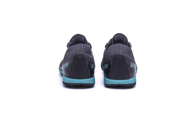 Бутсы футбольные Atemi TURF KIDS SBA-003 серый\бирюзовый фото 8