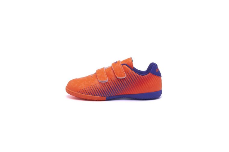 Бутсы футбольные Atemi INDOOR KIDS SBA-006 оранжевый\фиолетовый фото 4