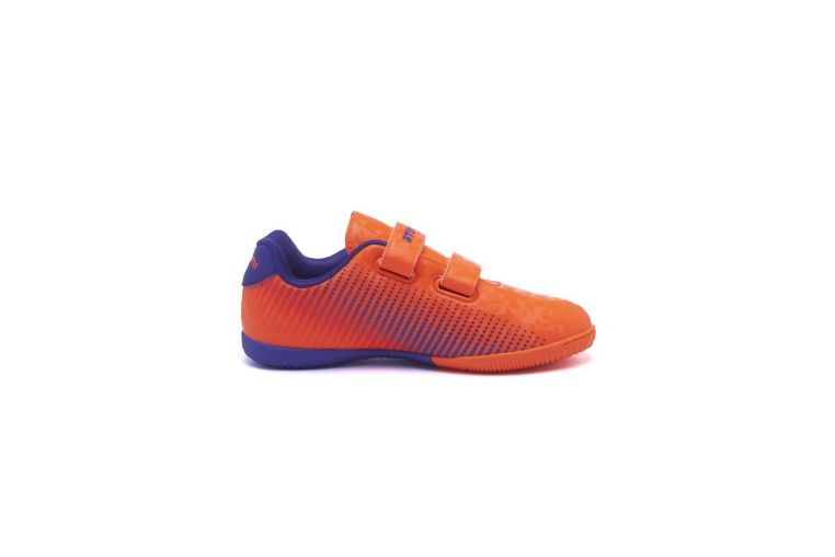 Бутсы футбольные Atemi INDOOR KIDS SBA-006 оранжевый\фиолетовый фото 7