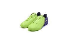 Бутсы футбольные Atemi INDOOR SBA-005 ярко-салатовый\фиолетовый