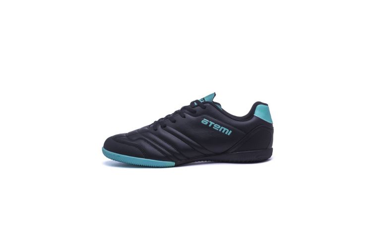 Бутсы футбольные Atemi INDOOR JUNIOR SBA-004 черный\бирюзовый фото 9