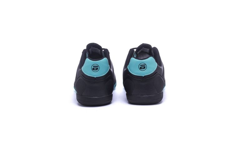 Бутсы футбольные Atemi INDOOR JUNIOR SBA-004 черный\бирюзовый фото 3