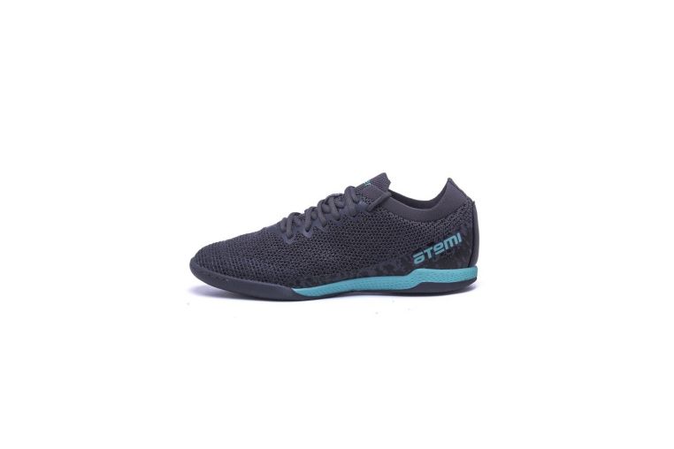 Бутсы футбольные Atemi INDOOR KIDS SBA-003 серый\бирюзовый фото 8