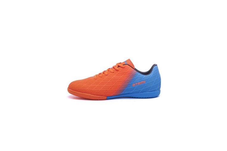 Бутсы футбольные Atemi INDOOR JUNIOR SBA-005 оранжевый\голубой фото 9