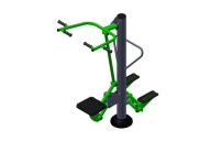 Уличный тренажер взрослый Степ + Подтягивание для двоих Spektr Sport ТС 228