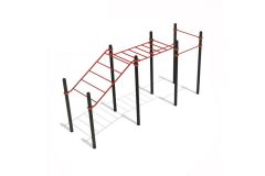 Рукоход двухсекционный с подъемом ZSO круглый профиль D89 ZSO-001902