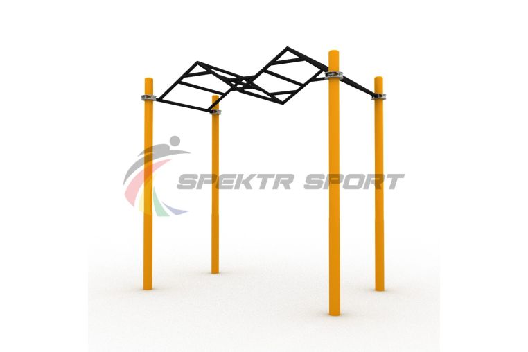 Рукоход для воркаут Волна Spektr Sport SP WRK-64_76mm фото 2
