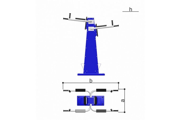 Брусья Romana 207.33.05 фото 3