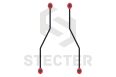 Брусья изогнуто-горизонтальные Stecter 5162 фото 2