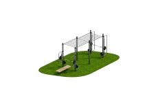 Уличный комплекс для воркаута Фобос ARMS ARWOK500