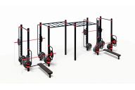 Уличный комплекс для воркаута Stecter WORKOUT-FIT - 01 5183