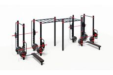 Уличный комплекс для воркаута Stecter WORKOUT-FIT - 01 5183