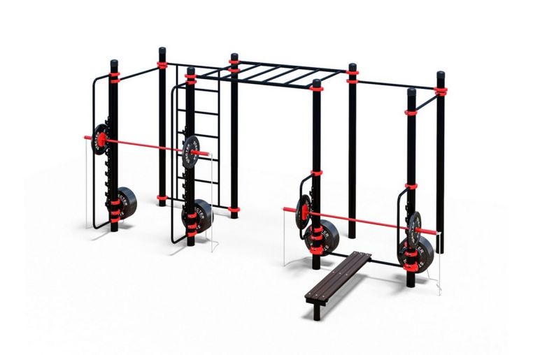 Уличный комплекс для воркаута Stecter WORKOUT-FIT - 02 5184 фото 1