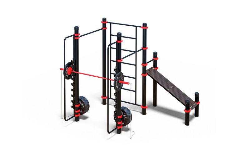 Уличный комплекс для воркаута Stecter WORKOUT-FIT - 03 5185 