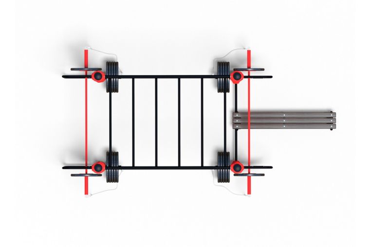 Уличный комплекс для воркаута Stecter WORKOUT-FIT - 05 5187 фото 1