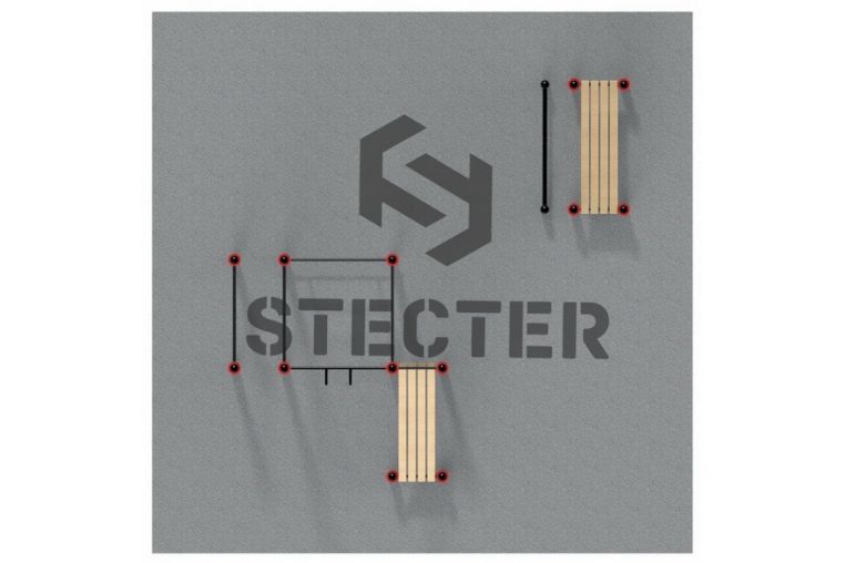 Проект Stecter Воркаут площадка для коттеджа 1-1 5103 фото 4