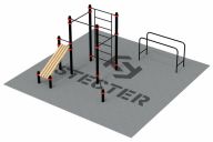 Проект Stecter Воркаут площадка для коттеджа 1-2 5102