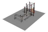 Проект Stecter Воркаут площадка для коттеджа 1-5 5099