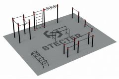 Проект Stecter Дворовая площадка для Воркаут 2-4 5095