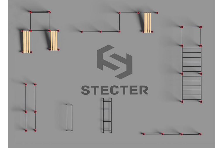 Проект Stecter Районная площадка для Воркаут 3-4 5090 фото 2