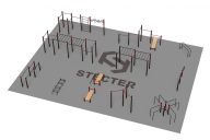 Проект Stecter Районная площадка для Воркаут 3-6 5088