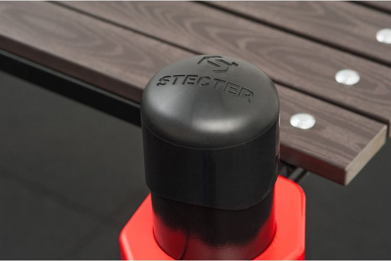 Комплекс Stecter из сдвоенных брусьев, турников, шведской стенки, 2 рукохода и лавки для пресса PAW-73 5072 фото 1