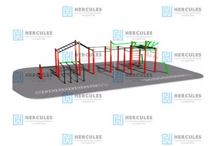 Большой парк Hercules W-2.0, 6015 для воркаута фото 2