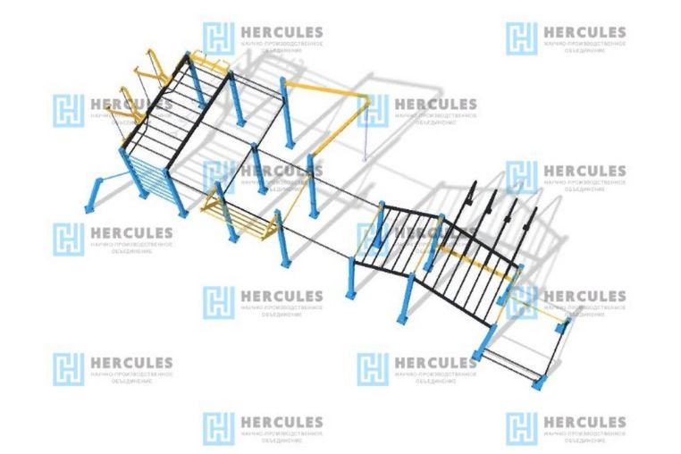 Большой парк Hercules W-2.0, 6015 для воркаута фото 4