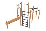 Комплекс для занятий Воркаут Spektr Sport SP WRK-101_76mm