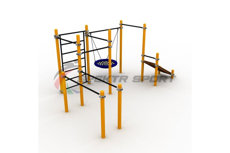 Комплекс для занятий Воркаут Spektr Sport SP WRK-77_76mm фото 2