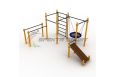 Комплекс для занятий Воркаут Spektr Sport SP WRK-77_76mm фото 4