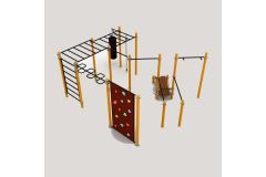 Комплекс для занятий Воркаут Spektr Sport SP WRK-79_76mm