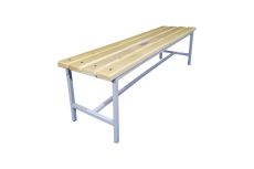 Скамейка для раздевалки 150 см сиденье из дерева Dinamika ZSO-002203