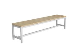 Скамейка для раздевалки без спинки разборная, 250см Glav 10.7000-2500