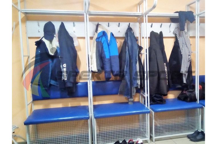 Индивидуальное место хоккеиста ширина 88 см Spektr Sport (2-х секционный) фото 3