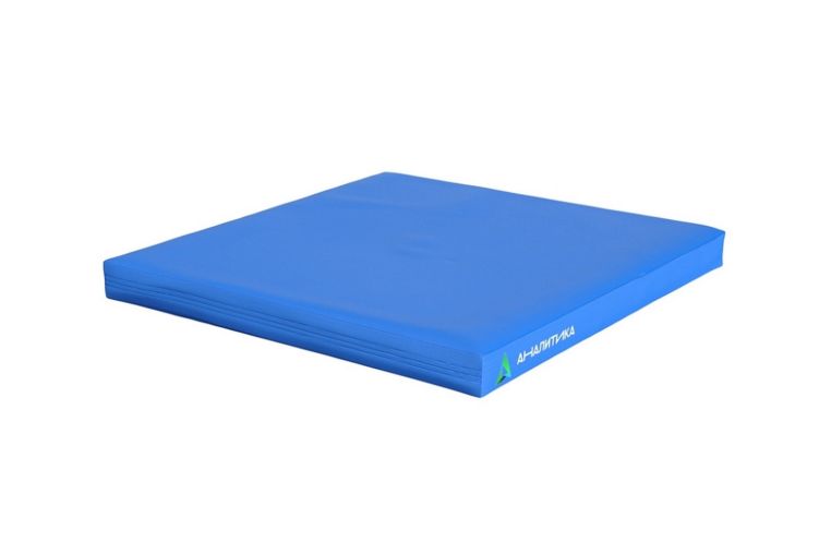 Мат 100x100x8см полиэстер ФСИ 10441 цветной 