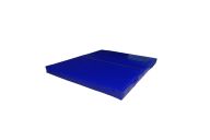 Мат гимнастический 100x100x10 тент складной в 2 сложения холлофайбер Dinamika ZSO-001360