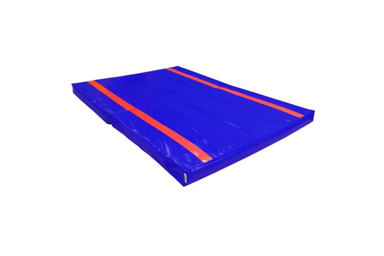 Мат складной с разметками 200х138х10 см Dinamika (винилискожа, поролон) ZSO-003378 