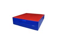 Мат для соскоков 200х200х40см винилискожа-антислип (ппу) Dinamika ZSO-001399