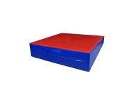 Мат для соскоков 200х200х30см винилискожа-антислип (ппу) Dinamika ZSO-001396