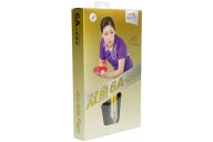Ракетка для настольного тенниса Double Fish 6A+C, ITTF App+ 2 мяча V40+мм