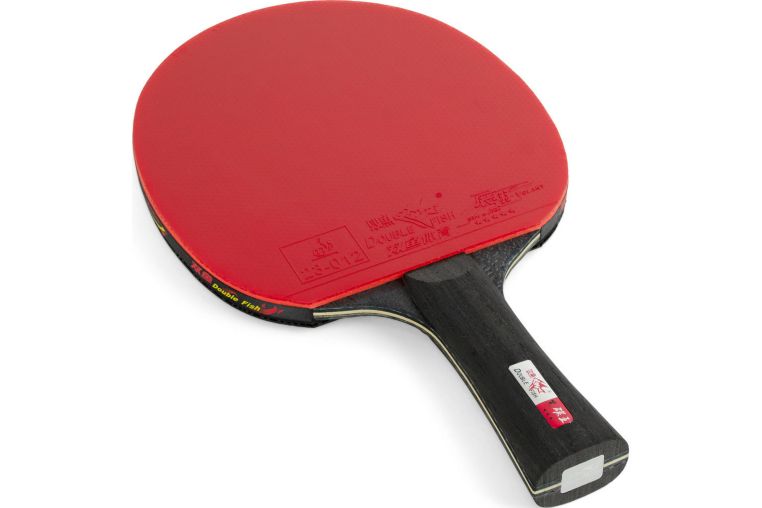 Ракетка для настольного тенниса Double Fish Black Carbon King Racket 3***,ITTF Appr фото 2