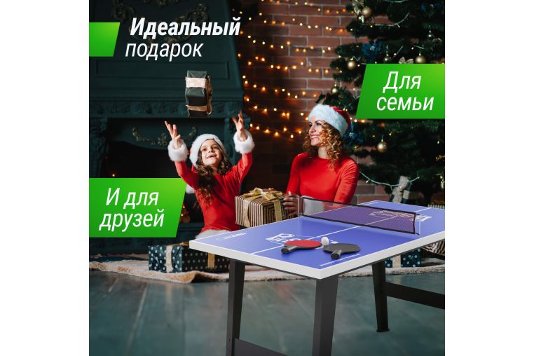 Настольный теннис 121х68 cм Unix GTTU121X63BE фото 7