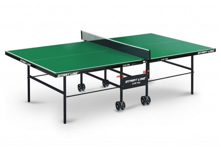 Теннисный стол Start Line Club Pro 16 мм с сеткой Green 