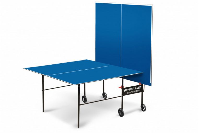 Теннисный стол Start line Olympic Outdoor Blue фото 1