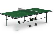 Теннисный стол Start line Game Outdoor с сеткой Green