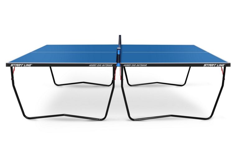 Теннисный стол Start line Hobby EVO Outdoor 6 BLUE фото 3