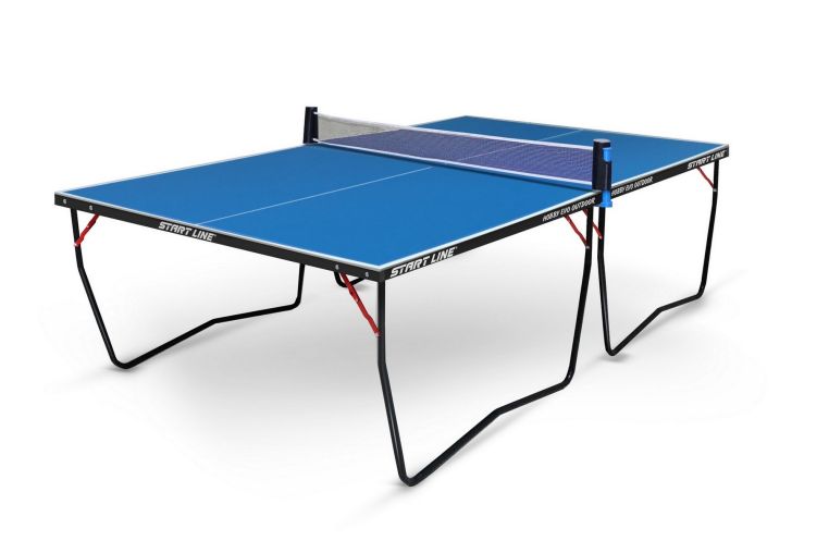 Теннисный стол Start line Hobby EVO Outdoor 6 BLUE фото 5